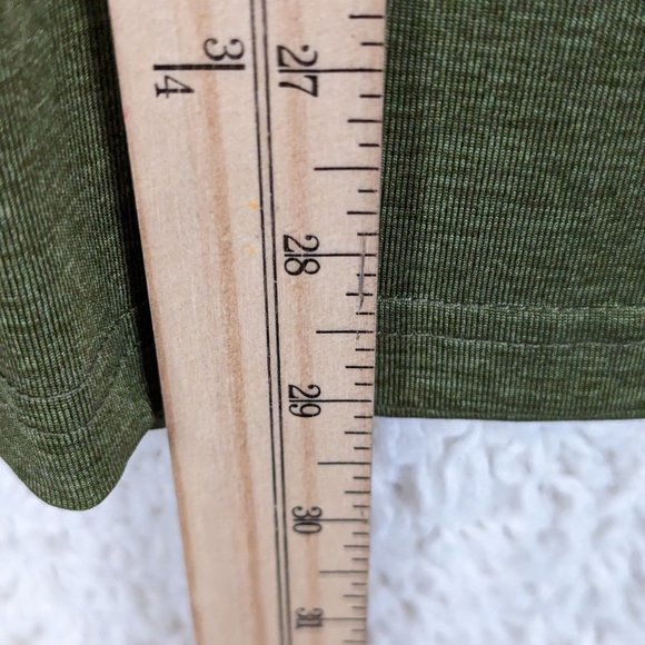 St. John's Bay* Men's Short‎ Sleeve 1/4 Zipper Top Straight Hem Polo Shirt~ XXL - Picture 6 of 8